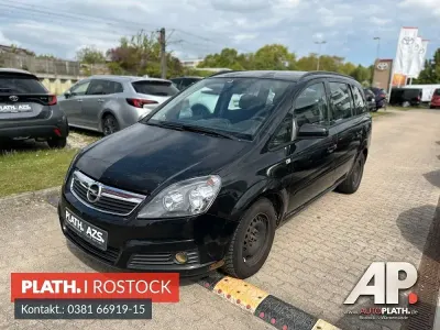 Gebraucht Opel Zafira Catch Me 105 PS (77 kW) 2007 Schwarz Van / Kleinbus