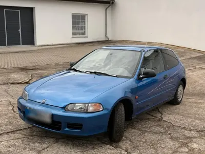 Gebraucht Honda Civic 75 PS (55 kW) 1993 Blau Kleinwagen