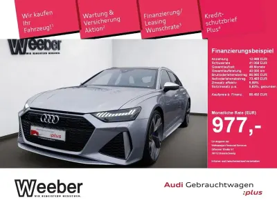 Gebraucht Audi RS6 Ambiente 600 PS (441 kW) 2021 Florettsilber metallic Kombi