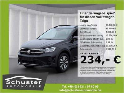 Gebraucht VW Taigo Goal 95 PS (69 kW) 2025 Schwarz SUV