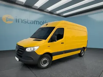 Gebraucht Mercedes E-Sprinter 83 kW (114 PS) 2021 Gelb Van