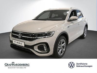 Usado VW T-Roc R-line 150 HP (110 kW) 2025 Cinzento SUV