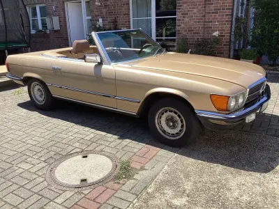 Gebraucht Mercedes SL450 160 PS (117 kW) 1980 Braun Cabrio