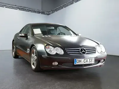 Gebraucht Mercedes SL350 245 PS (180 kW) 2004 Schwarz Cabrio