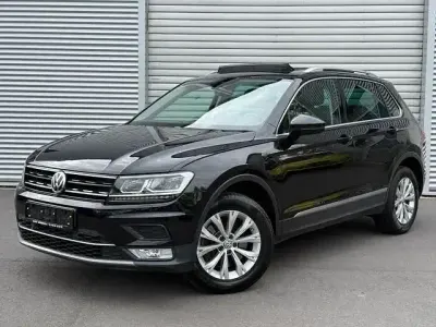 Brugt VW Tiguan Highline 180 HK (132 kW) 2017 Sort SUV