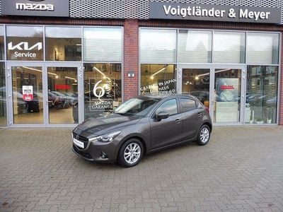 Gebraucht Mazda 2 Exclusive 90 PS (66 kW) 2015 Grau Limousine