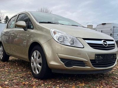 Gebraucht Opel Corsa Edition 90 PS (66 kW) 2009 Champagner silber m2 Kleinwagen