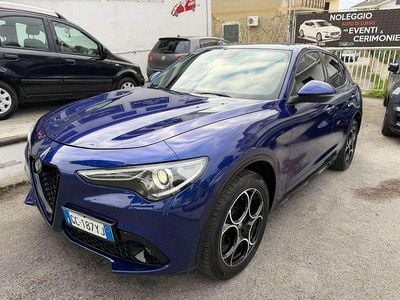 Usata Alfa Romeo Stelvio Business 190 CV (139 kW) 2020 Blu SUV