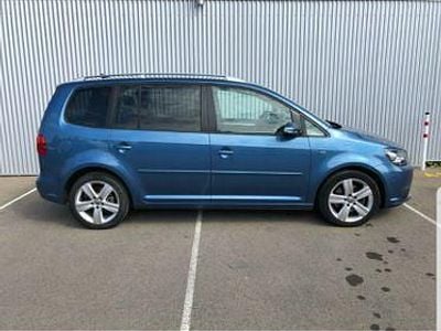 Gebraucht VW Touran Cup 140 PS (102 kW) 2015 Blau Van / Kleinbus