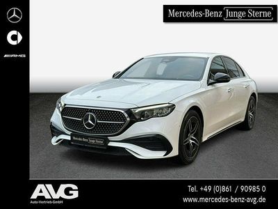 Gebraucht Mercedes E220 Advanced 197 PS (144 kW) 2023 Unilack polarweiß Limousine