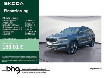 Usata Skoda Karoq Style 150 CV (110 kW) 2023 Grigio SUV