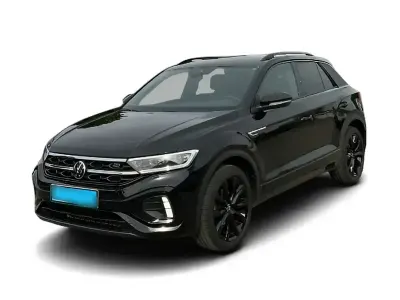Gebraucht VW T-Roc IQ Drive 2022 Schwarz SUV