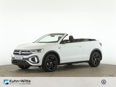 Neu VW T-Roc Cabriolet R-line 150 PS (110 kW) 2025 Pure white Cabrio