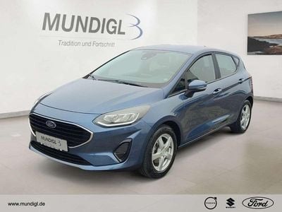 Gebraucht Ford Fiesta Cool & Connect 101 PS (74 kW) 2022 Chromablau metallic Kleinwagen