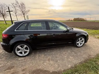 Brugt Audi A3 Sport 150 HK (110 kW) 2018 Sort Sedan