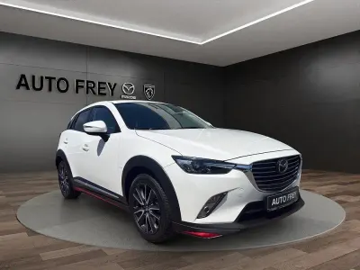 Gebraucht Mazda CX-3 Sports-Line 150 PS (110 kW) 2017 Weiss SUV