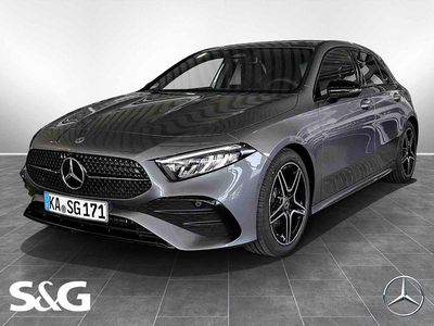 Metalliclack mountaingrau Gebraucht 2025 Mercedes A200 AMG Limousine | 36.478 € (Etwas zu teuer)