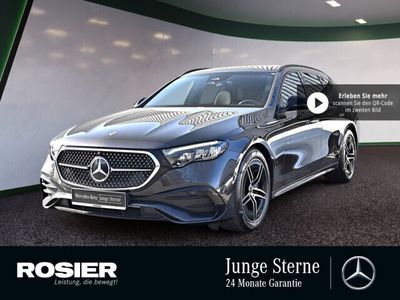 Gebraucht Mercedes E220 AMG line 197 PS (144 kW) 2023 Grau / graphitgrau Kombi