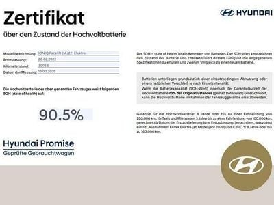 Typhoon silver Gebraucht 2022 Hyundai Ioniq Kleinwagen | 17.900 € (Fairer Preis)