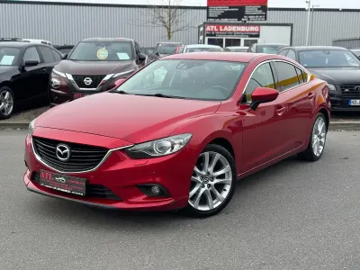Gebraucht Mazda 6 Prime-Line 150 PS (110 kW) 2013 Rot Limousine