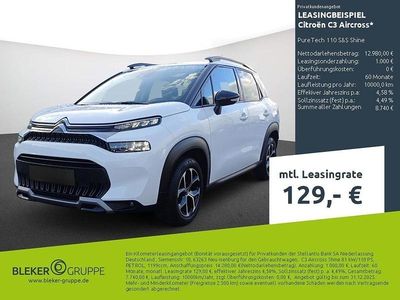 Weiß Gebraucht 2023 Citroën C3 Aircross Shine SUV | 13.380 € (Fairer Preis)