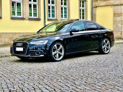 gebraucht Audi A6 3.0 TDI DPF quattro S-Line ACC BOSE LED AHK LUFTFE