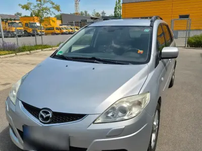 Gebraucht Mazda 5 143 PS (105 kW) 2008 Silber Van / Kleinbus