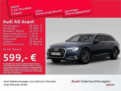 Gebraucht Audi A6 Advanced 204 PS (150 kW) 2024 Firmamentblau metallic Kombi