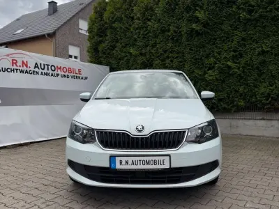 Gebraucht Skoda Fabia Ambition 90 PS (66 kW) 2015 Weiß Kleinwagen
