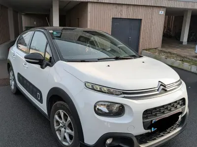 Gebraucht Citroën C3 PureTech 110 PS (80 kW) 2018 Weiß Kleinwagen