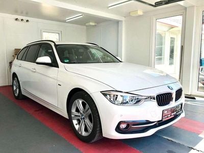Begagnad BMW 320 Sport Line 190 HK (139 kW) 2017 Vit Kombi