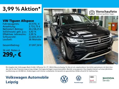 Gebraucht VW Tiguan Allspace Elegance 190 PS (139 kW) 2023 Schwarz SUV