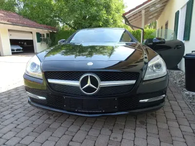 Gebraucht Mercedes SLK200 184 PS (135 kW) 2013 Schwarz Cabrio