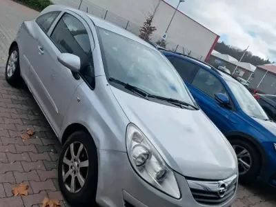 Gebraucht Opel Corsa 2007 Silber Kleinwagen