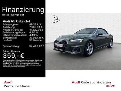 Gebraucht Audi A5 Cabriolet S-Line 204 PS (150 kW) 2024 Grün Cabrio