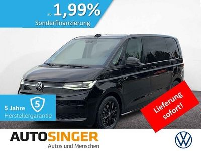 Gebraucht VW Multivan Goal 204 PS (150 kW) 2022 Schwarz Van / Kleinbus