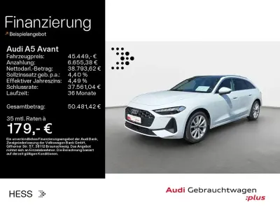 Gebraucht Audi A5 Ambiente 204 PS (150 kW) 2025 Gletscherweiß metallic Kombi