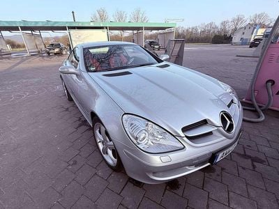 Gebraucht Mercedes SLK200 163 PS (119 kW) 2005 Grau Cabrio