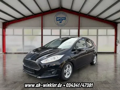 Gebraucht Ford Fiesta Titanium 125 PS (91 kW) 2014 Schwarz Kleinwagen