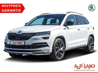Gebraucht Skoda Karoq SportLine 190 PS (139 kW) 2020 Moonweiss metallic SUV