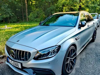 Gebraucht Mercedes C63 AMG AMG 476 PS (350 kW) 2020 Weiß Kombi