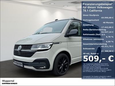 gebraucht VW California T6.1Beach Tour 4M DSG LED NAVI STANDHZG SHZ PDC LM ZV