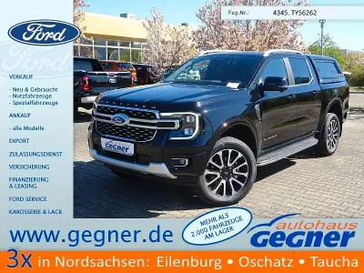 Nowe Ford Ranger Platinum 241 KM (177 kW) 2026 Czarny Pickup
