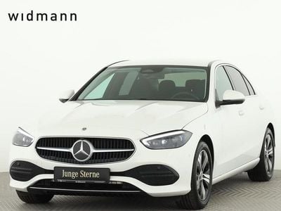 Polarweiss Gebraucht 2024 Mercedes C220 Avantgarde Limousine | 40.850 € (Fairer Preis)