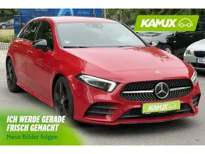 Gebraucht Mercedes A250 AMG line 224 PS (164 kW) 2019 Jupiterrot uni Limousine
