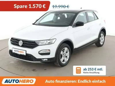 Second-hand VW T-Roc Style 150 CP (110 kW) 2018 Alb SUV