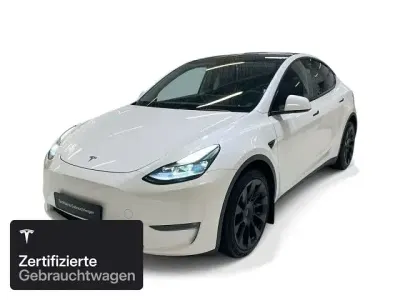 Gebraucht Tesla Model Y Long Range AWD 258 kW (351 PS) 2023 Weiß SUV