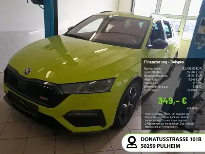 Gebraucht Skoda Octavia RS 245 PS (180 kW) 2023 Mambagrün Kombi