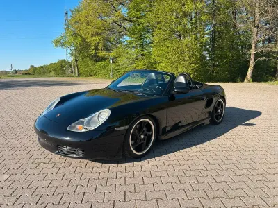 Usata Porsche 986 Boxster 220 CV (161 kW) 2002 Nero Cabrio