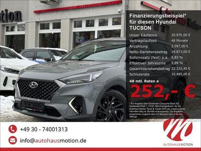 Gebraucht Hyundai Tucson N Line 177 PS (130 kW) 2020 Grau SUV